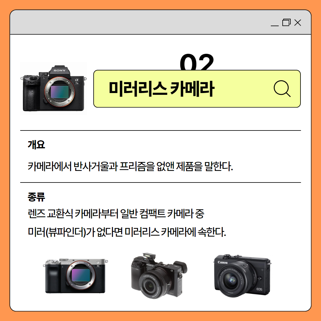 [구영미 꿀팁창고 #2] 캠코더와 미러리스 카메라 첨부 이미지